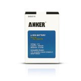 Anker 1600mAh Li-ion Battery for HTC Desire Z (A7272), HTC Vision (T-Mobile G2), Desire S (G12), Incredible S (G11), Droid Incredible 2 (Verizon, 3.7V), Salsa, fits BB96100 [18-Month Warranty]
