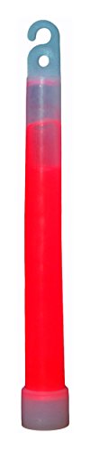 HUMVEE HMV-6RED 6-Inch Weatherproof Lightstick with 12-Hour Glow Time, Red