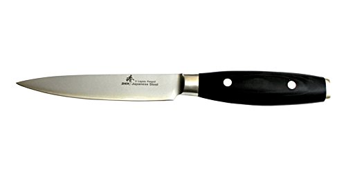 ZHEN Japanese VG-10 3-Layer Forged 4.5-Inch Fruit Paring Utility/Steak Knife with Micarta Handle