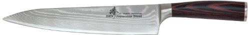 ZHEN Japanese VG-10 Damascus Dragon Gyuto Chef Knife, 9.5-Inch