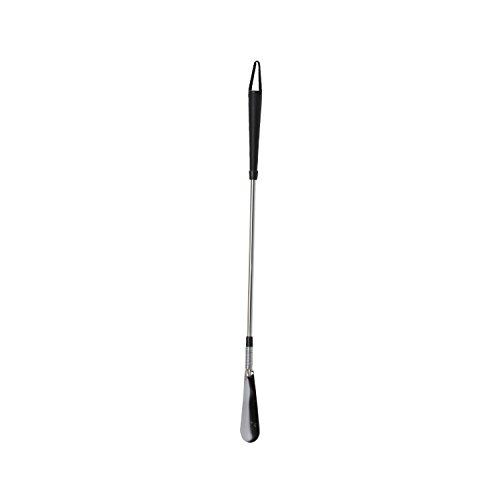 DMI Long Handled Metal No Bend Shoe Horn with Flexible Head, 24 Inches