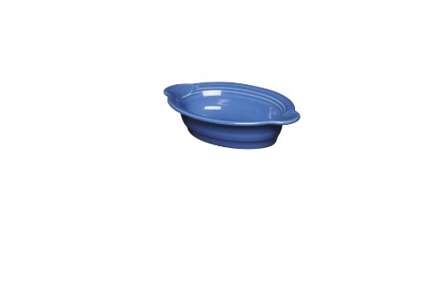 Fiesta 587-337 Individual Oval Casserole, 9-Inch by 5-Inch, Lapis