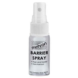 Mehron barrier Spray/ make-up Fixer 30ml (DUE TO ROYAL MAIL RESTRICTIONS WE CAN NOT SHIP THIS PRODUCT OVERSEAS)