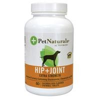 Pet Naturals of Vermont Hip and Joint Extra Strength for Dogs Chicken Liver -- 60 Chewables
