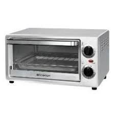 Emerson 4-slice Toaster Oven with Stainless Steel Housing