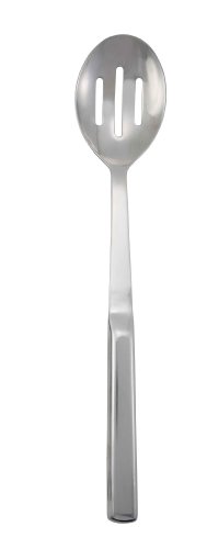 Winco Stainless Steel Slotted Serving Spoon, 11-3/4-Inch