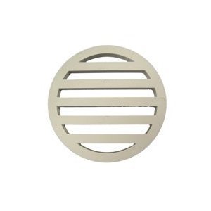Plastic Drain Cover 3 inch diameter & 1/4 inch thick - 5 PACK - High Quality