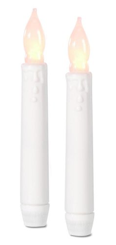 Darice Bright 6203-04 LED Taper Candles 2PC