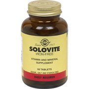 Solgar - Solovite Iron Free, 60 tablets