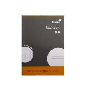 Silvine Ledger Book Keeping A4 Double Entry 32 Pages 16 Sheets