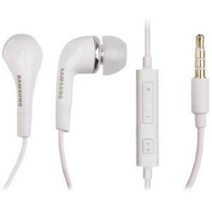 Samsung Replacement EHS64AVFWE 3.5mm Premium Stereo Headset, Non-Retail Packaging