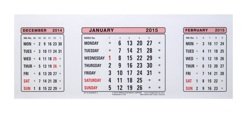 At-a-Glance 2015 Refill Dates for At a Glance Calendar 3S Ref 3SR