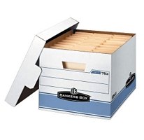Bankers Box Heavy Duty Storage Boxes 10x12x15 10 Pack