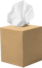 Tissue Box Sox - Khaki - Cube