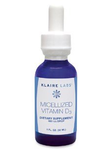 Micellized Vitamin D3 1oz by Klaire Labs