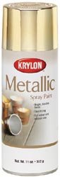 Bulk Buy: Krylon Metallic Spray Paint 12 Ounces Brass 2204 (2-Pack)