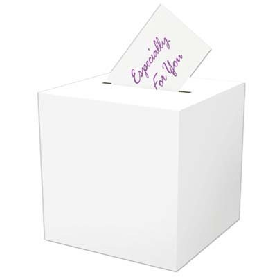Beistle 50359 All-Purpose Receiving-Box, 12 by 12-Inch