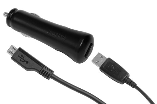 Samsung 700mAh Vehicle Power (DC) Adapter with Detachable Micro USB Data Cable