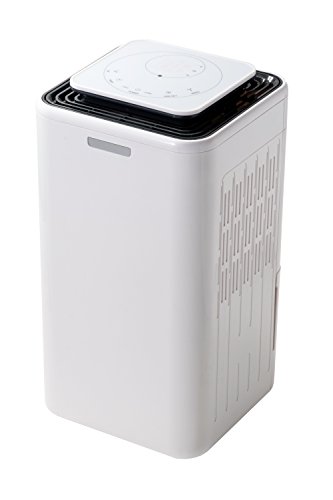 Home Treats Portable Dehumidifier Square with Ioniser,Humidity Sensor, Timer, 2 Speed Settings & Auto Shut Off. Ideal for Home Or Office,