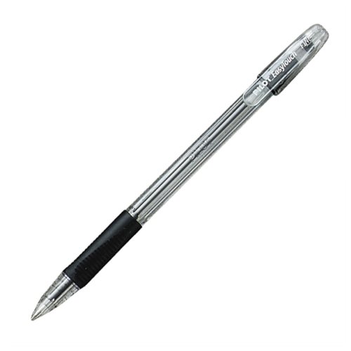 Pilot EasyTouch Ball Point Stick Pens, Medium Point, Black Ink, Dozen Box (32010)