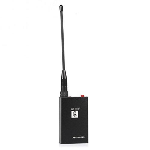SainSonic AP510 APRS Tracker, Built-in GPS Module, Stable AVR SCM, Latest 1W VHF Transceiver Module, VHF Antenna, Bluetooth, Thermometer, TF Card Support APRSdroid