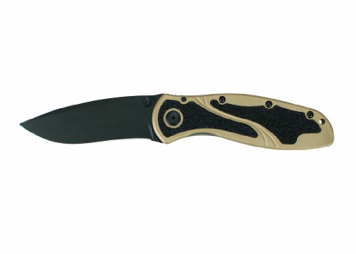 Kershaw 1670DSBLK Desert Sand/Black Blur Knife with SpeedSafe