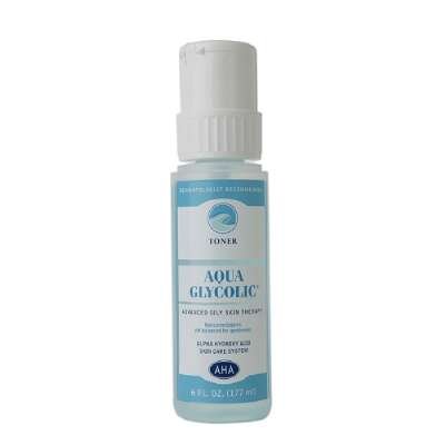 Aqua Glycolic toner for Oily Skin - 6 Oz
