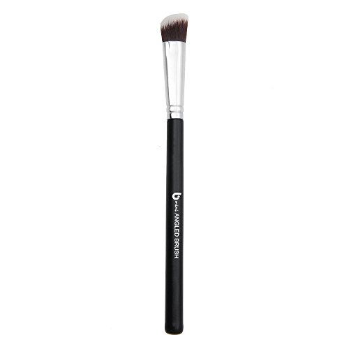 Blending Brush: Angled Makeup Brush Best for Precision Blending Eyeshadows (Small, Vegan) - Beauty Junkees