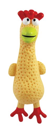 Petstages Just For Fun Kooky Kreatures Kooky Chicken Vinyl Dog Toy for Large Dogs