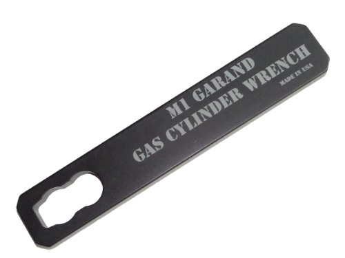 M1 Garand Rifle Gas Cylinder Lock Nut Wrench Made in USA Black Anodize
