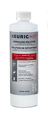 Keurig 60-40584 Descaling Solution for Brewers, Clear