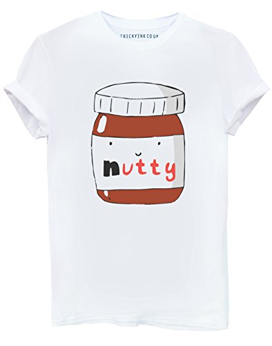 Hand Drawn Nutty Jar White T Shirt S M L XL 2XL Hipster Swag Dope Cool Funny Mens Womens ONLY £5.95