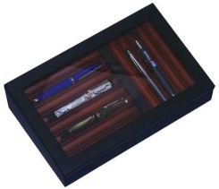 Bey Berk Black Wood Pen Box