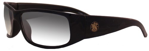 Smith and Wesson Safety Glasses (21306), Elite Safety Sunglasses, Indoor / Outdoor Lenses with Black Frame, 12 Pairs / Case