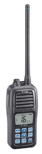 Icom M24 Handheld Marine VHF Radio with 5-Watts Power