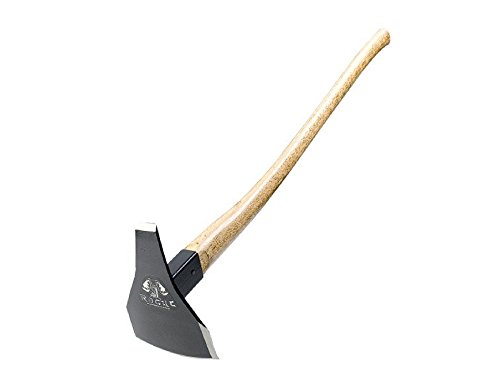 Prohoe Triangle Head Rogue Hoe with 40 Curved Hickory Handle