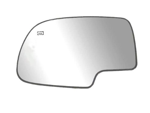 Fit System 33058 Driver Side (LH) Heated Replacement Mirror Glass with Backing Plate