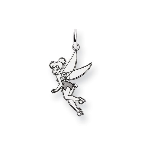Sterling Silver Disney Tinker Bell Charm - JewelryWeb