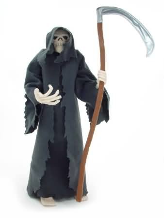 Monty Python Grim Reaper Poseable 14-inch Halloween Plush