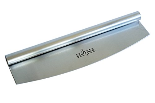 Culina Premium Stainless Steel Rocking Pizza Cutter, 14-Inch