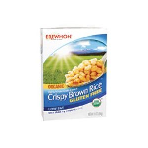 Erewhon Organic Crispy Brown Rice Cereal Gluten Free 10 OZ(Pack of 24)