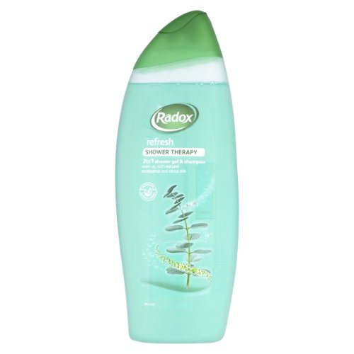 Radox Feel Good Fragrance Refresh 2-in-1 Shower and Shampoo 500 ml - Pack of 3