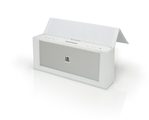 Soundfreaq SFQ-04C-G Sound Kick Speaker with Leather Case - Ghost - Retail Packaging - White