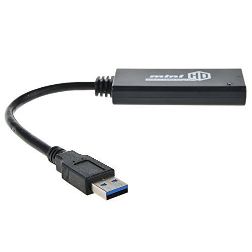 ABLEGRID® USB 3.0 To HDMI HD 1080P Video Cable Adapter Converter For PC Laptop (compatible with Windows 7/8/10 & USB 3.0)