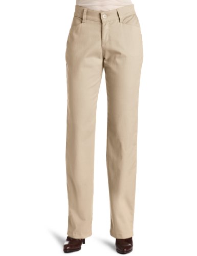 Lee Women's Relaxed-Fit Plain-Front Straight-Leg Pant