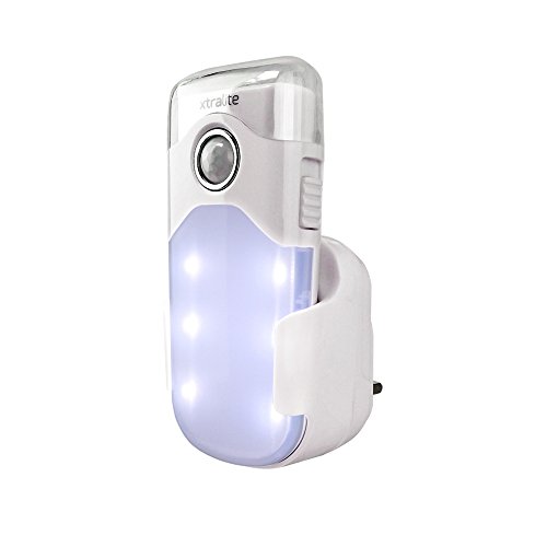 NiteSafe Duo Rechargeable Nightlight with 3 Function LED Torch and Motion Sensor Power Cut Light