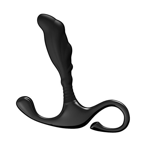 Beauty Molly Soft silicone black stimulating prostate massager toys for man