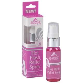 Clearly Natural Hot Flash Relief Spray, 1 Ounce (Pack 2)