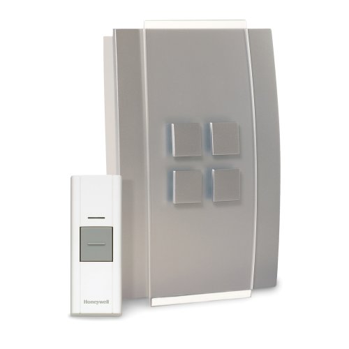 Honeywell RCWL3501A1004/N Decor Wireless Door Chime and Push Button