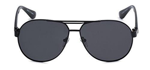Eason Eyewear Men/Women's Military Aviator Polarized Sunglasses with Smoked Lens